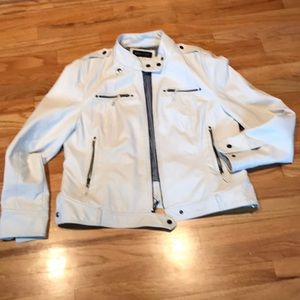 Faux leather jacket, xl